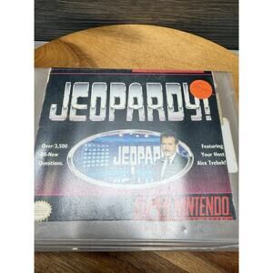 Jeopardy! Super Nintendo SNES